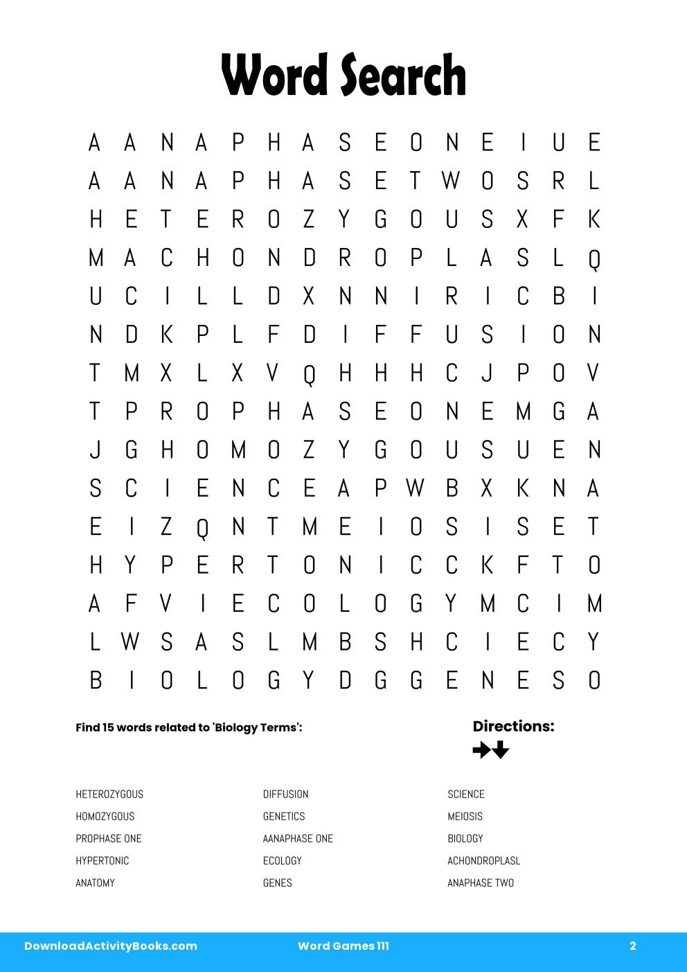 Word Search In Word Games 111