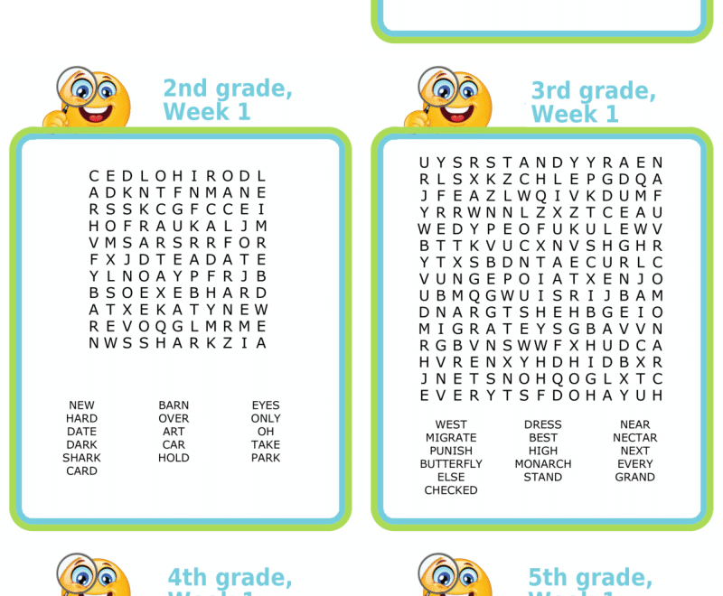 Word Search Maker Unlimited Editing Printing 5x5 To 20x20