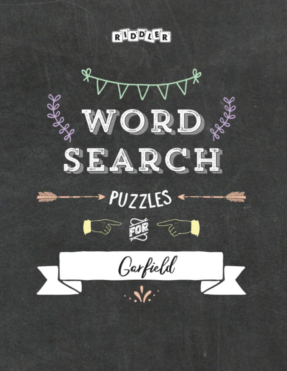 Word Search Puzzles For Garfield Books Riddler 9781002684122 Amazon Books