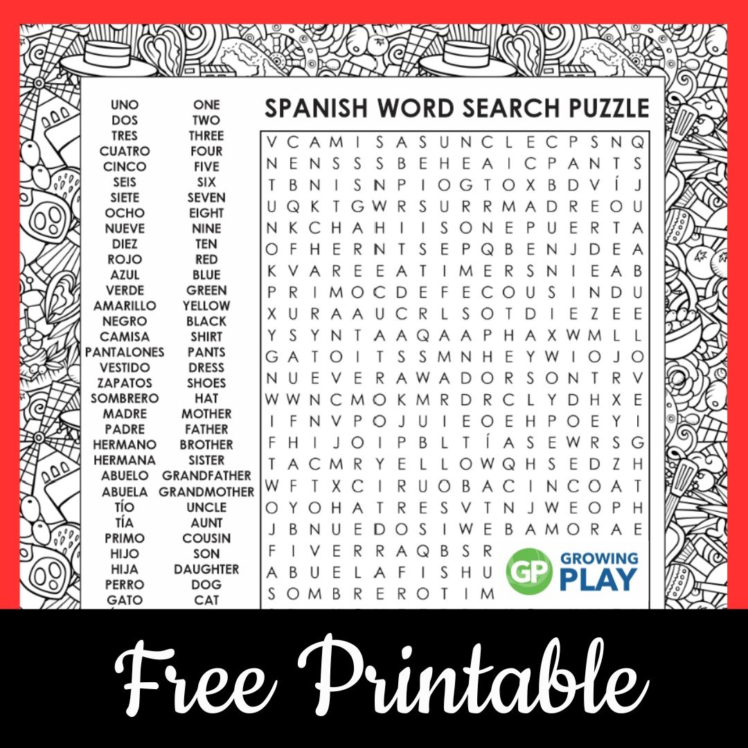Free Printable Jumbo Word Searches