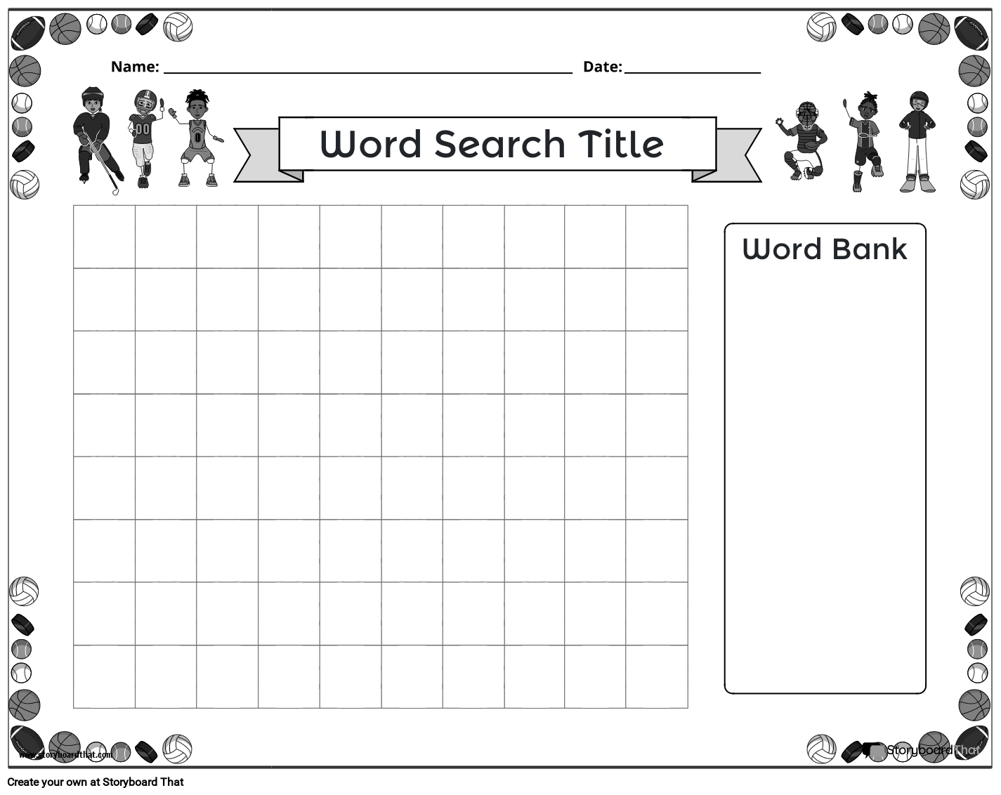 Word Search Worksheets Free Printable Puzzles For Kids